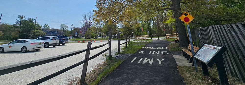 Barnegate Brance Trail entrance
